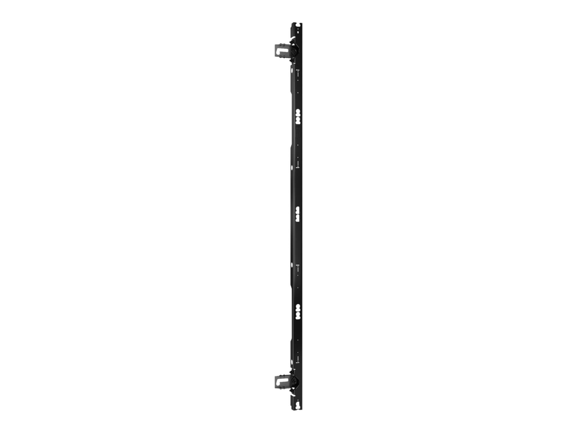Chief TiLED Right dvLED Wall Mount - For 4 Tall LG LSCB Series Ultra Slim Displays - Black