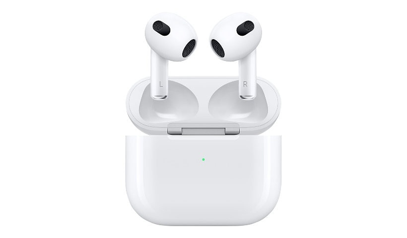 Apple AirPods (3rd generation) With Lightning Charging Case - True Wireless Earphones With Mic - White