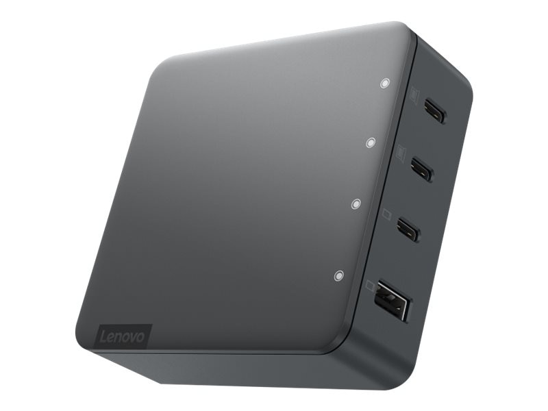 Lenovo Go power adapter - 3 x USB-C, USB - 130 Watt