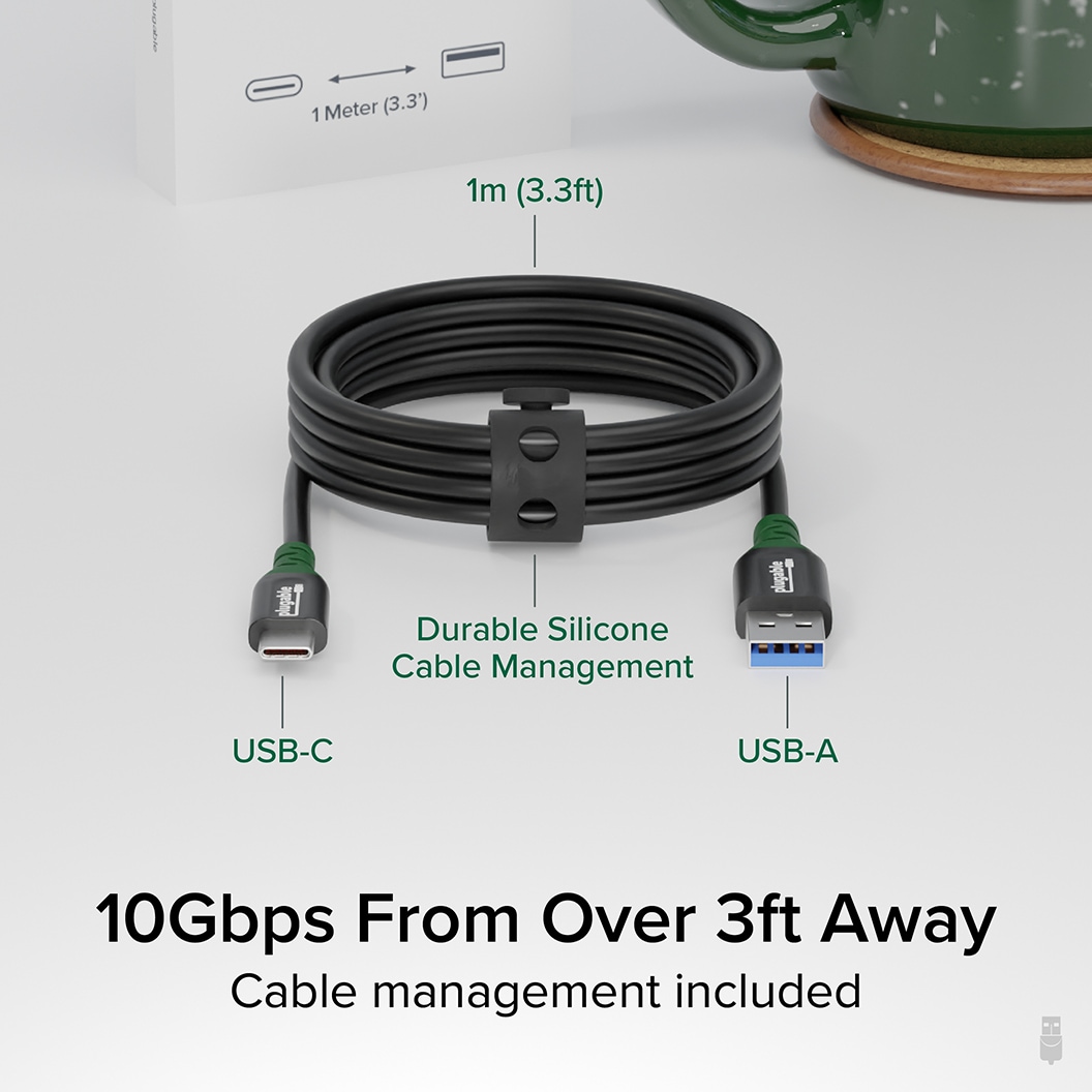 Plugable USB C to USB A Cable - Thumbnail 3