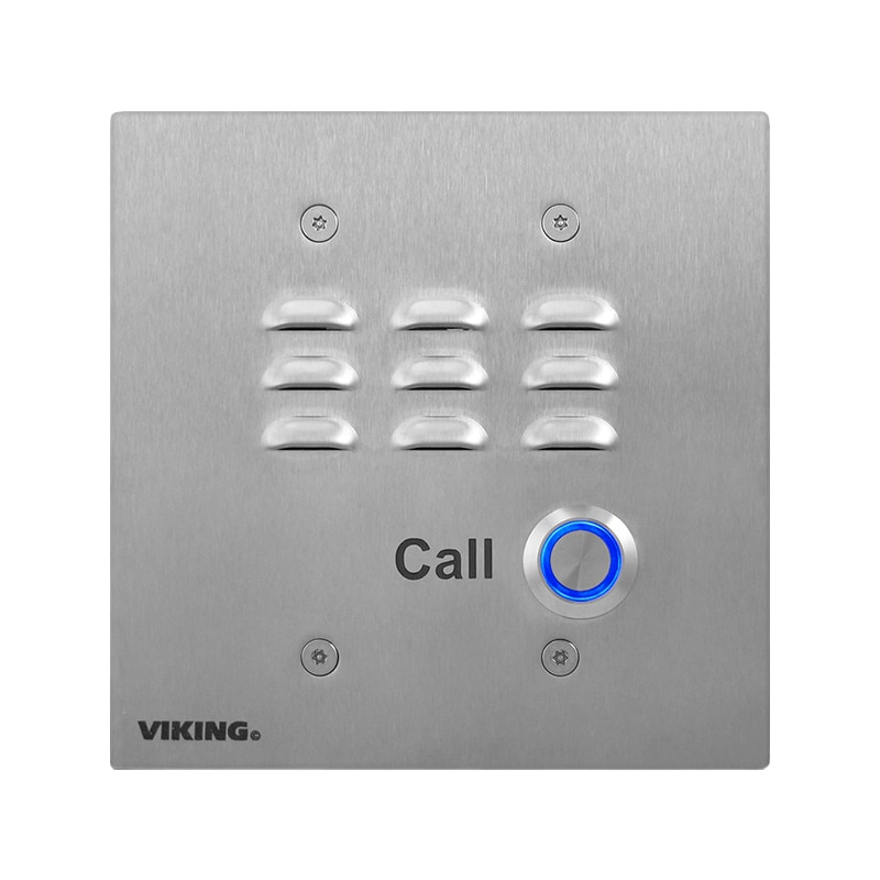 Viking Electronics IP Intercom with Secure SIP and Web UI