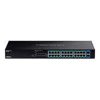 TRENDnet TPE TG262 - switch - 26 ports - rack-mountable - TAA Compliant
