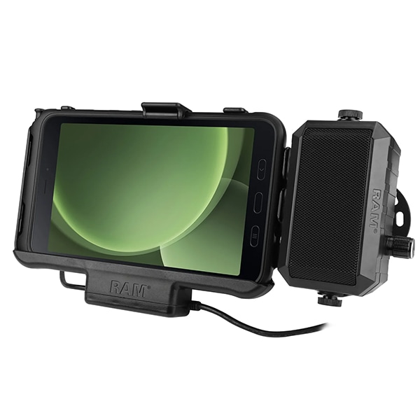 RAM Mounts Powered Docking Station with Speaker for Active5 and 3 Tablet