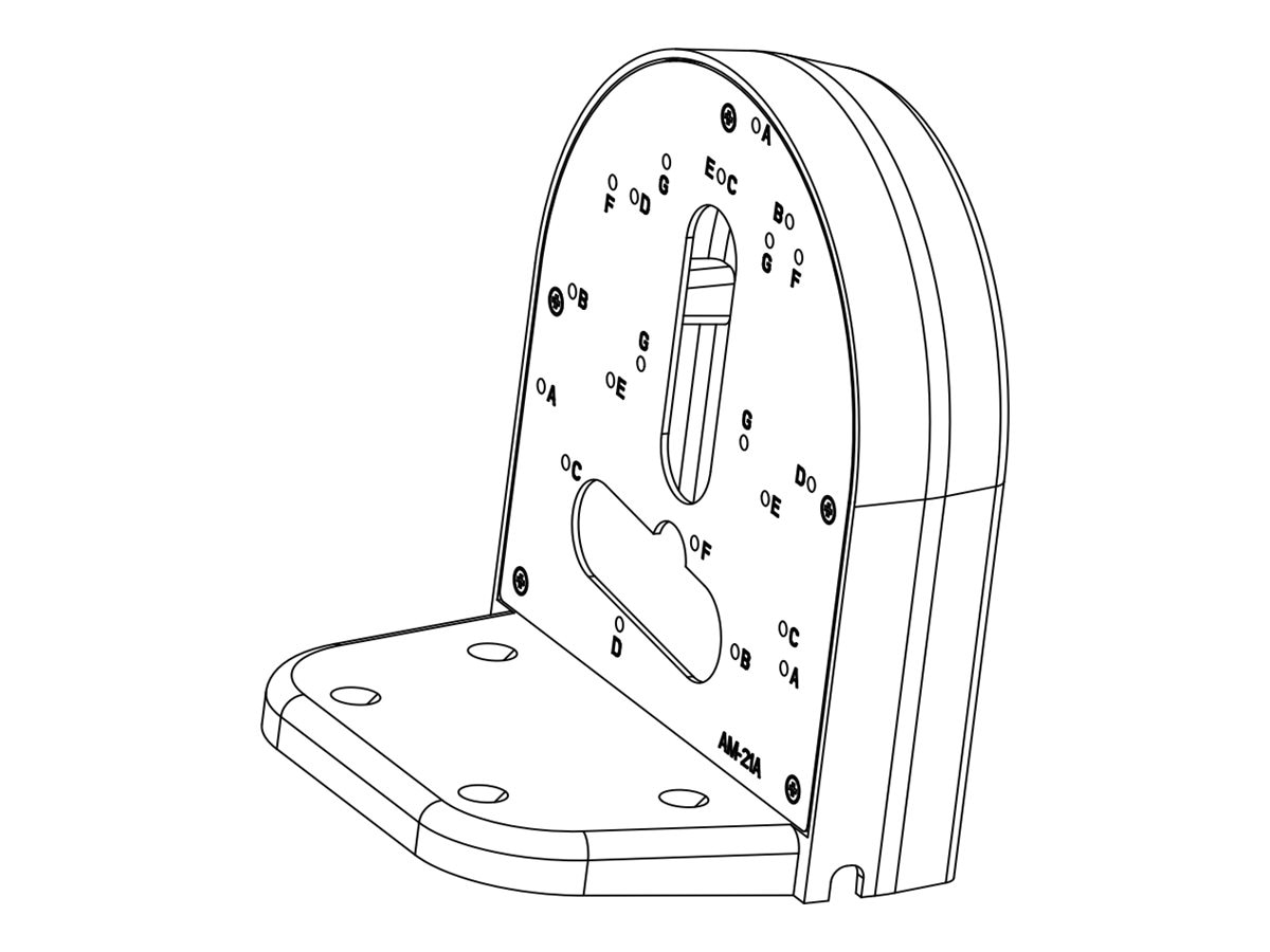Pelco Surface Mount Wall Bracket for Sarix Value IMV, ITV, IJV, IFV Series