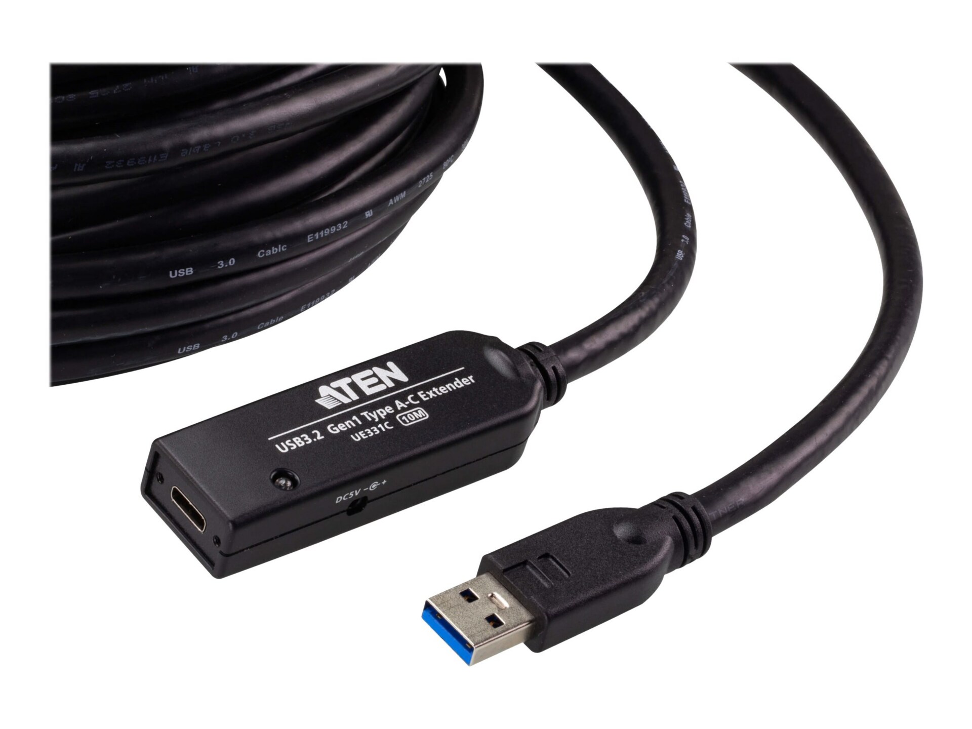 ATEN UE331C - USB extension cable - USB to 24 pin USB-C - 33 ft