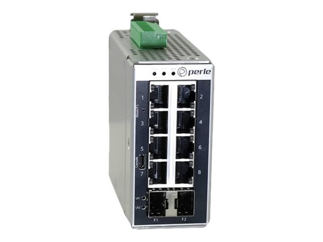 Perle IDS-710-XT - switch - industrial - 10 ports - managed