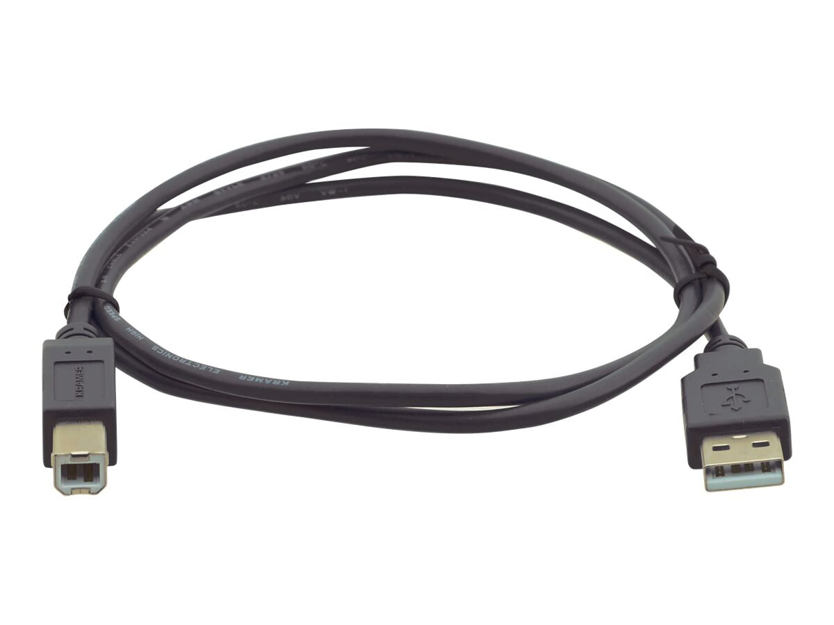Kramer C-USB/AB Series C-USB/AB-15 - USB cable - USB to USB Type B - 4.6 m