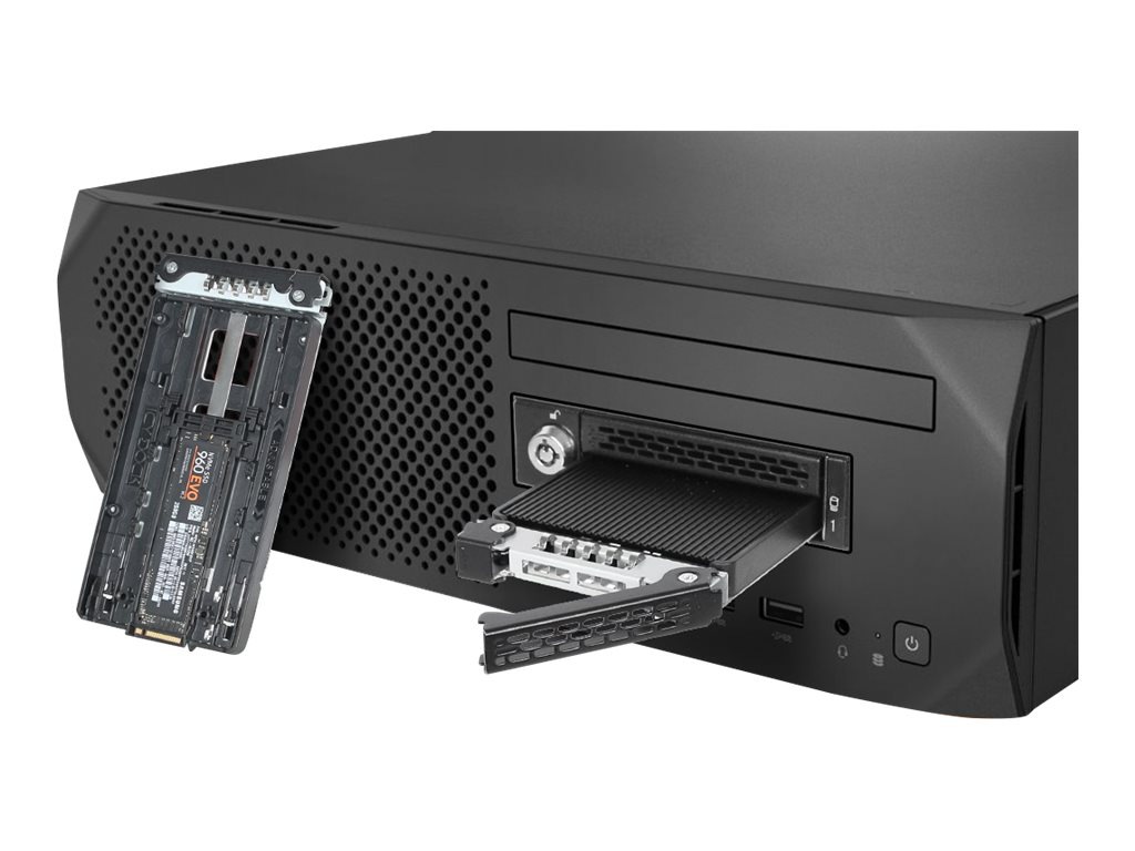 ICY Dock ToughArmor MB833M2K-B - storage mobile rack - M.2 NVMe Card - SAS