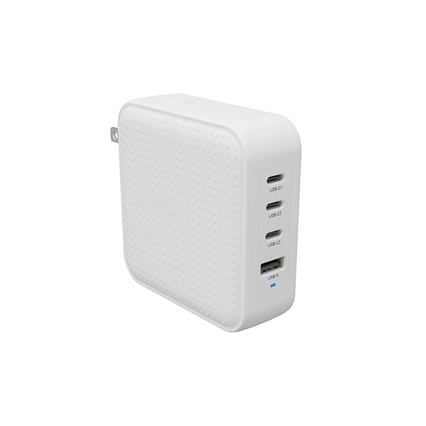 Hyper HyperJuice 100W USB-C GaN Travel Charger - White
