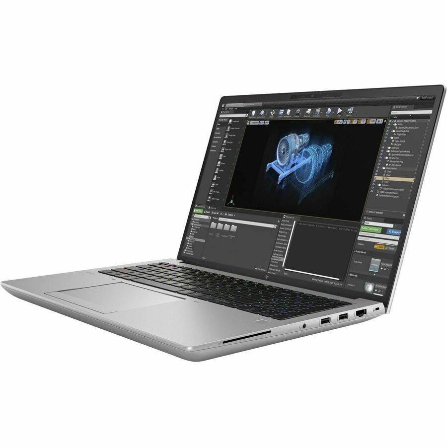 HP ZBook Fury G10 16" Mobile Workstation - WUXGA - Intel Core i9 13th Gen i9-13950HX - vPro Technology - 64 GB - 2 TB