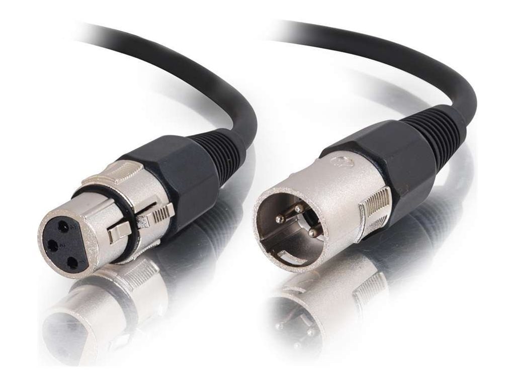 C2G Pro-Audio 6ft Pro-Audio XLR Male to XLR Female Cable - audio cable - 6