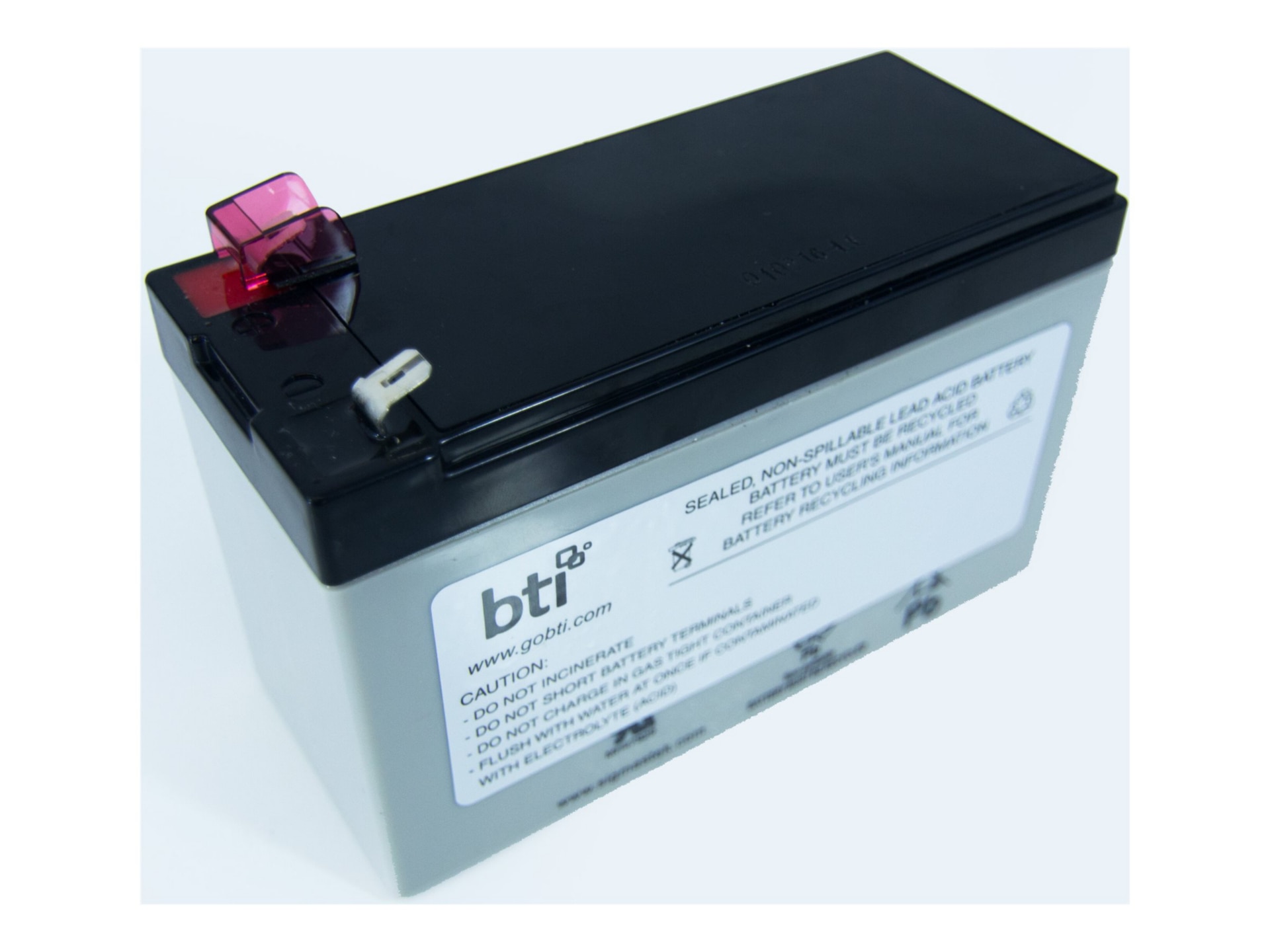 BTI APCRBC154-SLA154 SEALED LEAD ACID BATTERY FOR APC BACK-UPS BE600M1, BAC