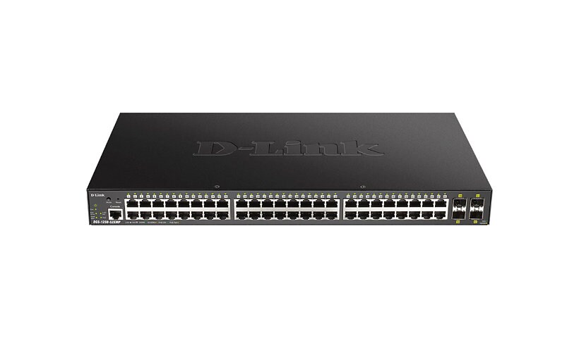 D-Link DGS 1250-52XMP-6KV - switch - 52 ports - smart - rack-mountable
