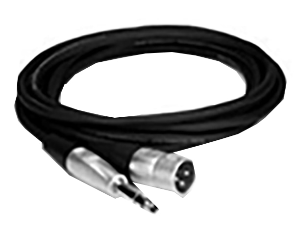 Hosa 3' REAN 1/4" TRS to XLR3M Pro Balanced Interconnect Cable