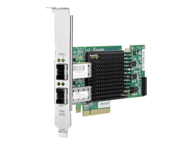 HPE Integrity NC552SFP PCIe 2-port 10GbE Adapter - network adapter - PCIe 2.0 x8 - 10Gb Ethernet x 2