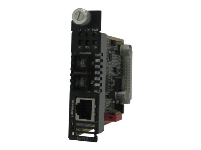 Perle CM-110-S2SC20 - fiber media converter - 10Mb LAN, 100Mb LAN