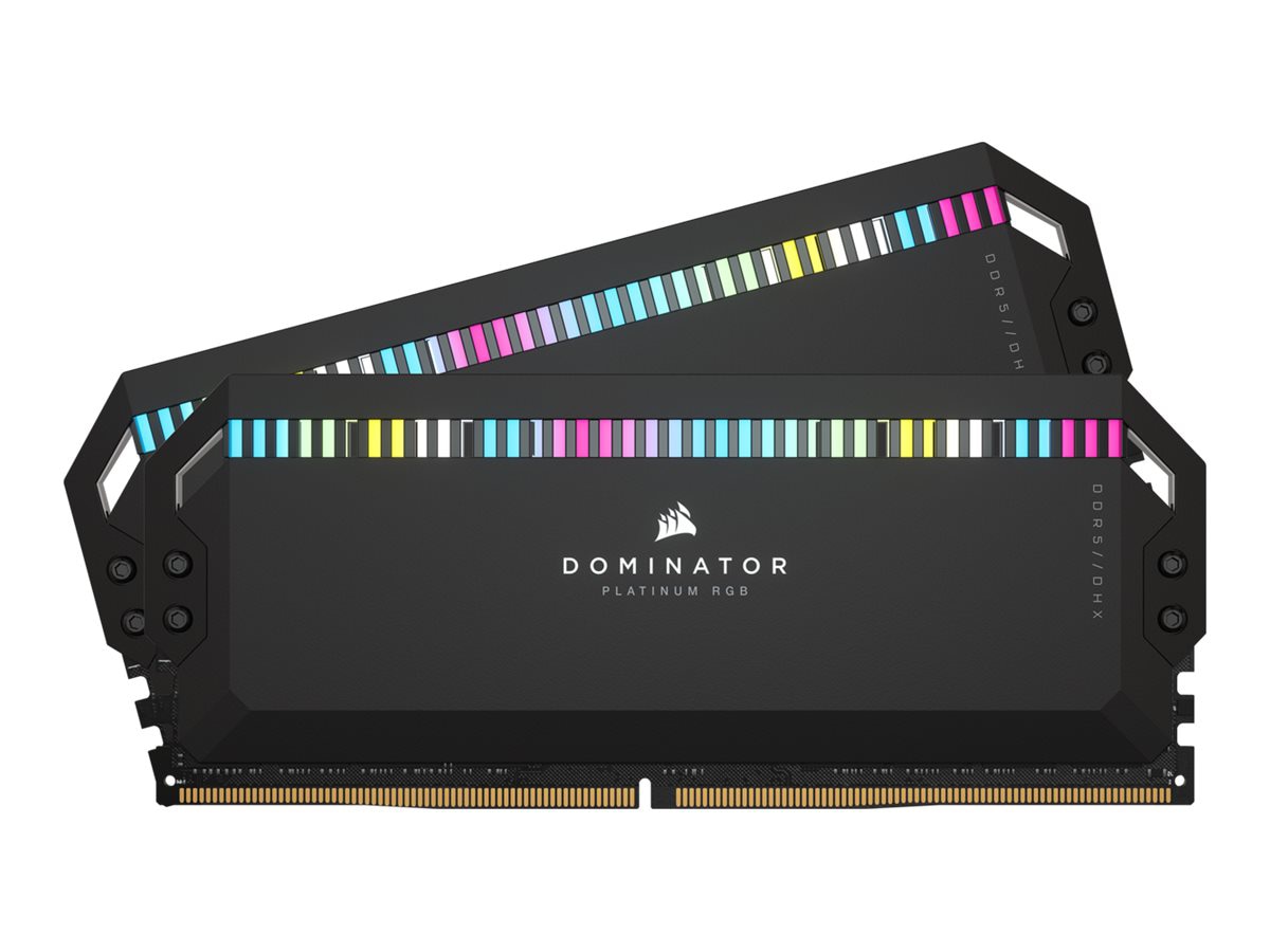 CORSAIR Dominator Platinum RGB - DDR5 - kit - 64 GB: 2 x 32 GB - DIMM 288-pin - 2800 MHz / PC5-44800