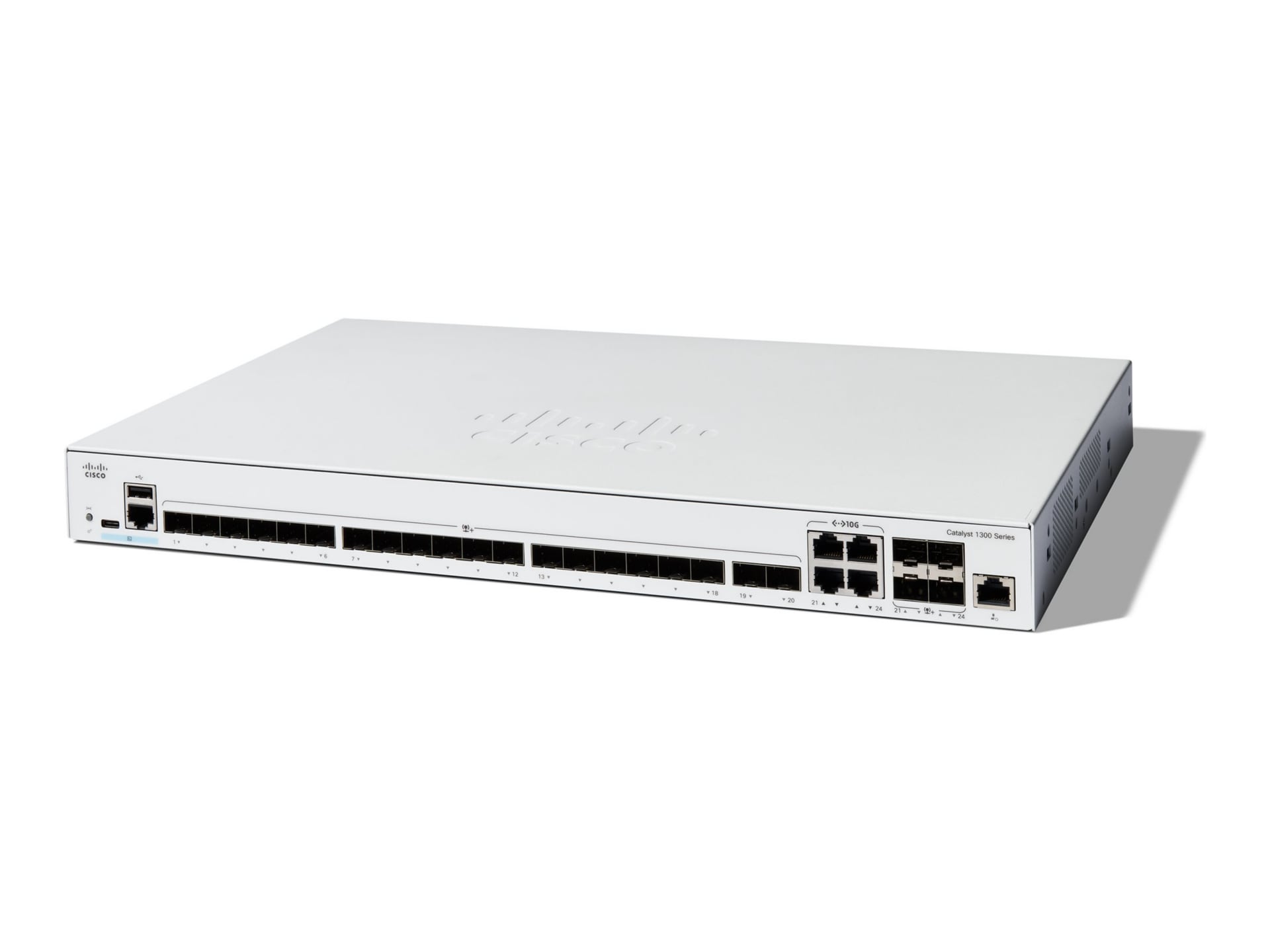 Cisco Catalyst 1300-24XS - switch - 24 ports - smart - rack-mountable