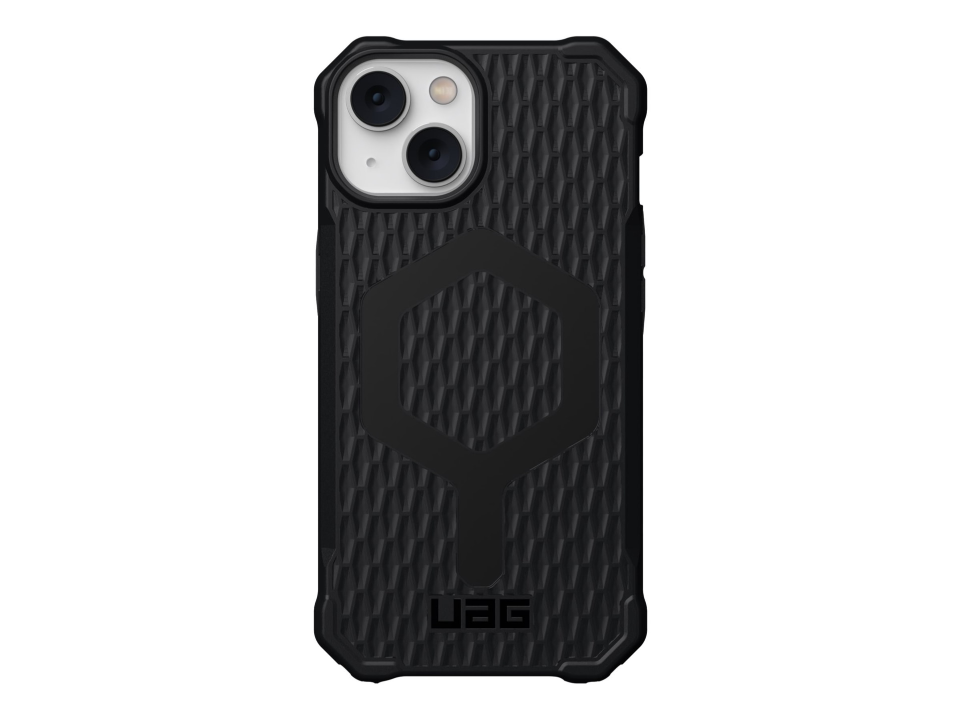 UAG Case for Apple iPhone 13 / 14 - Essential Armor w/MagSafe - Black