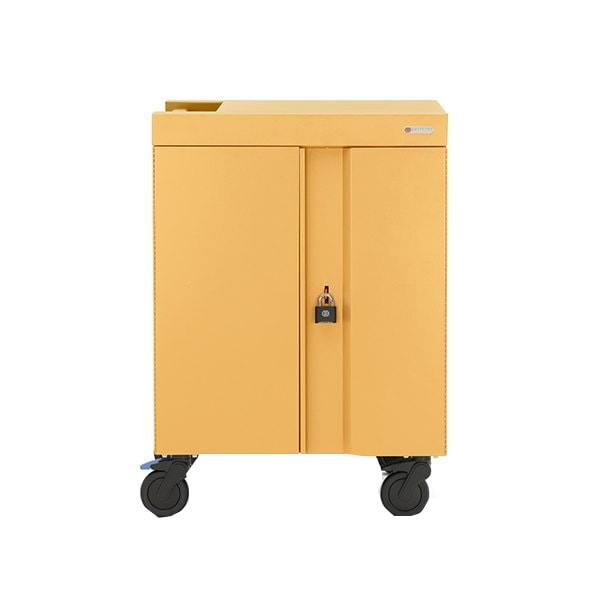 Bretford CUBE Cart Max Mobile Charging Cart - Mustard