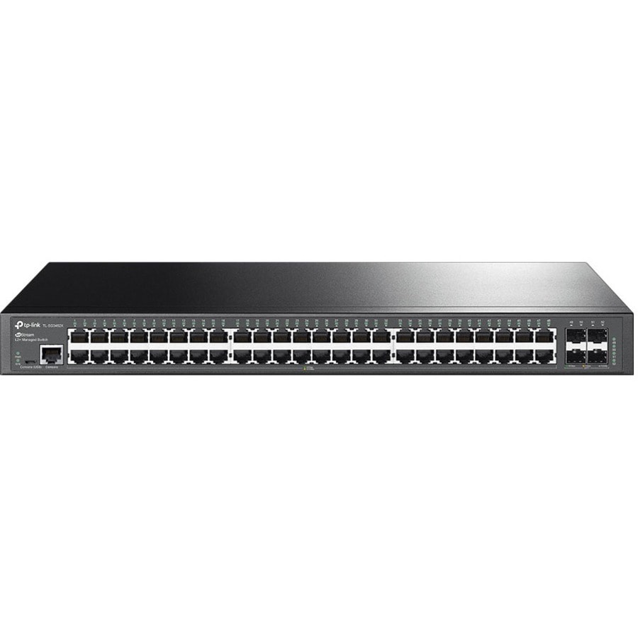 TP-Link TL-SG3452X - JetStream 48-Port Gigabit L2+ Managed Switch with 4 10