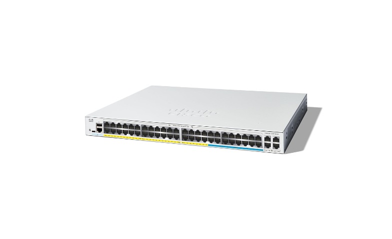 Cisco Catalyst 1300-48MGP-4X - switch - 48 ports - managed - rack