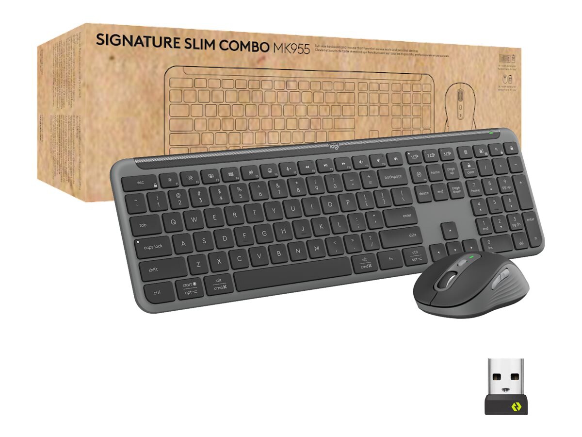 Logitech Signature MK955 Slim Combo for Business - keyboard and mouse set Input Device