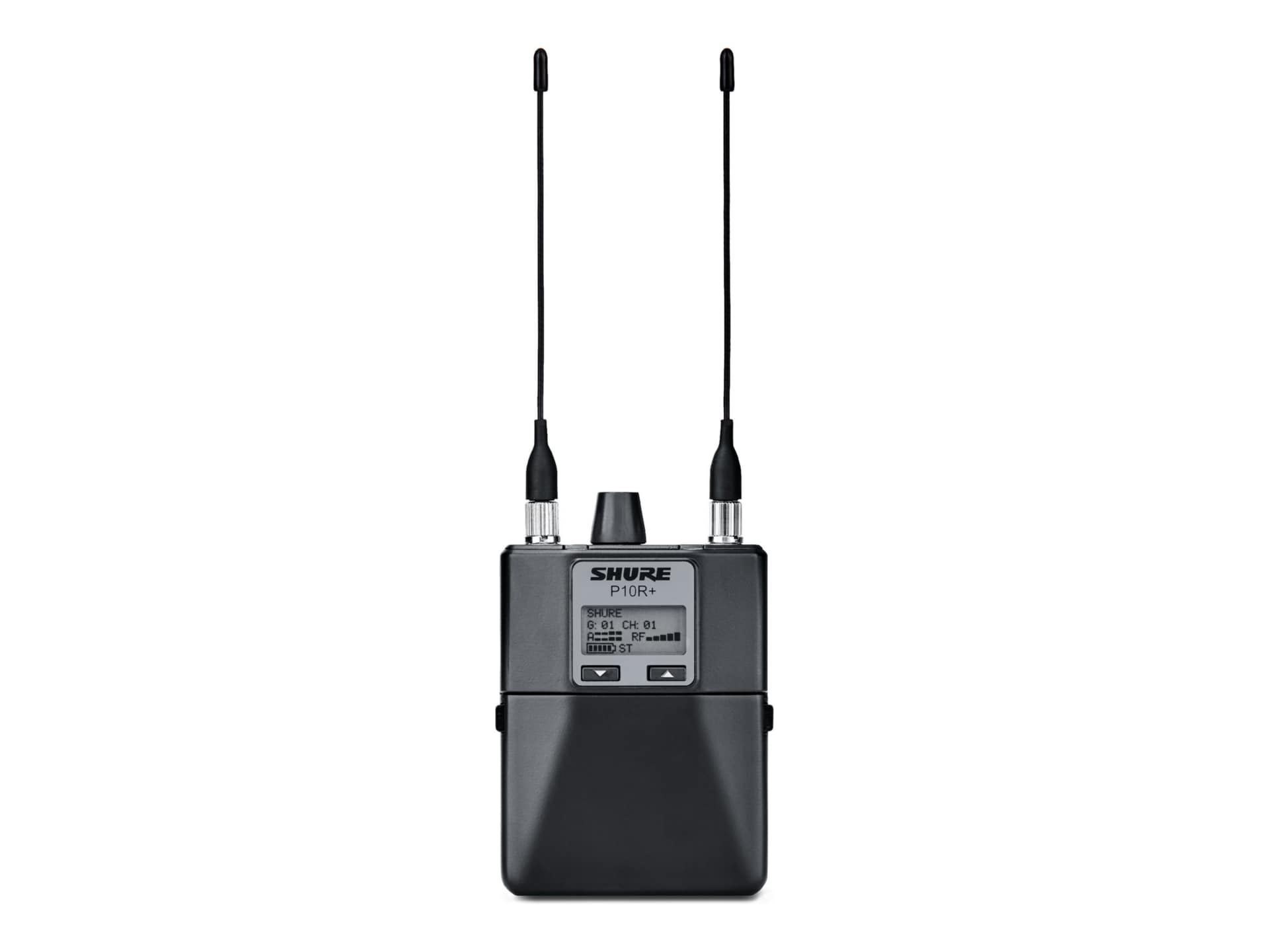 Shure P10R+ - diversity bodypack receiver for wireless personal monitor system