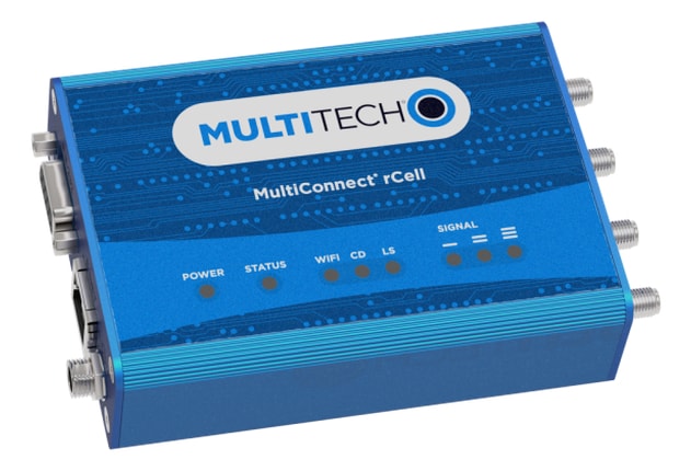 MultiTech MultiConnect rCell 100 Series LTE CAT M1/NB-IoT Cellular Router