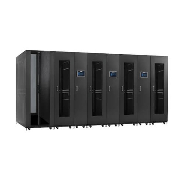 Eaton SmartRack Pre-Configured, Self-Cooling Modular Data Center - 4x 44U Racks, 3x 12 kW AC Units, Service Enclosure