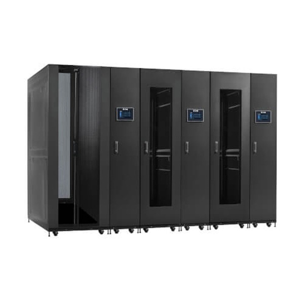 Eaton SmartRack Pre-Configured, Self-Cooling Modular Data Center - 2x 44U Racks, 3x 12 kW AC Units, Service Enclosure