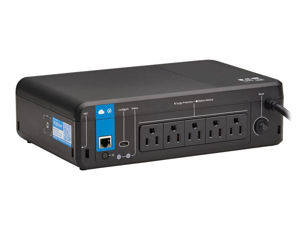 Eaton Tripp Lite Series 850VA 450W 120V Standby Cloud-Connected UPS