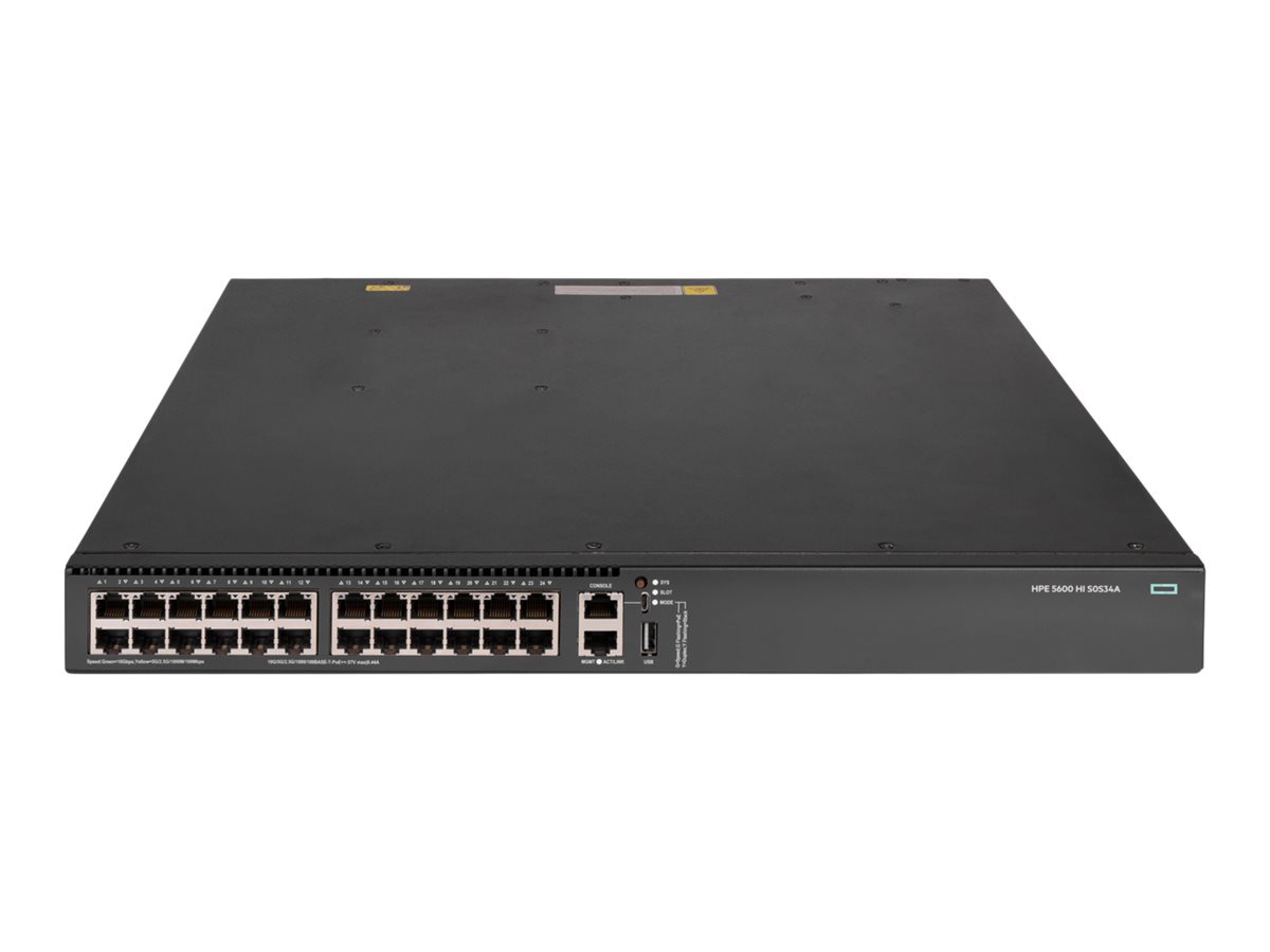 HPE FlexNetwork 5600 HI - switch - 1-slot - 24 ports - managed - rack-mountable