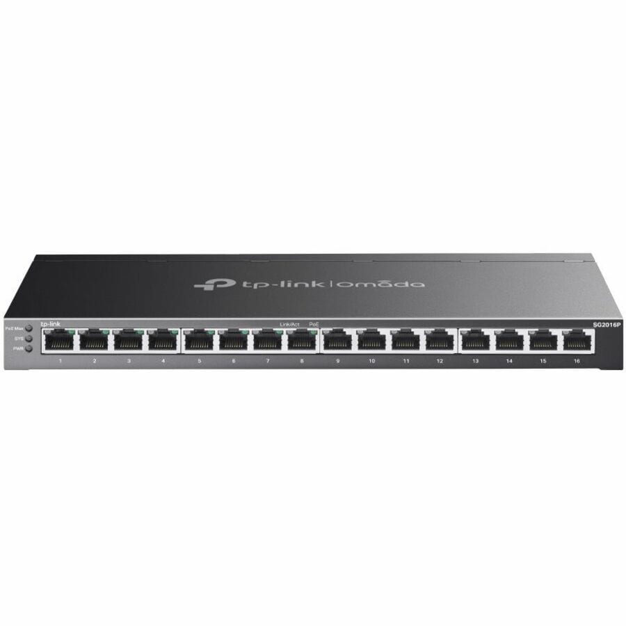 Thumbnail 2 of 6 for TP-Link Omada 16-Port Gigabit Smart Switch with 8-Port PoE+