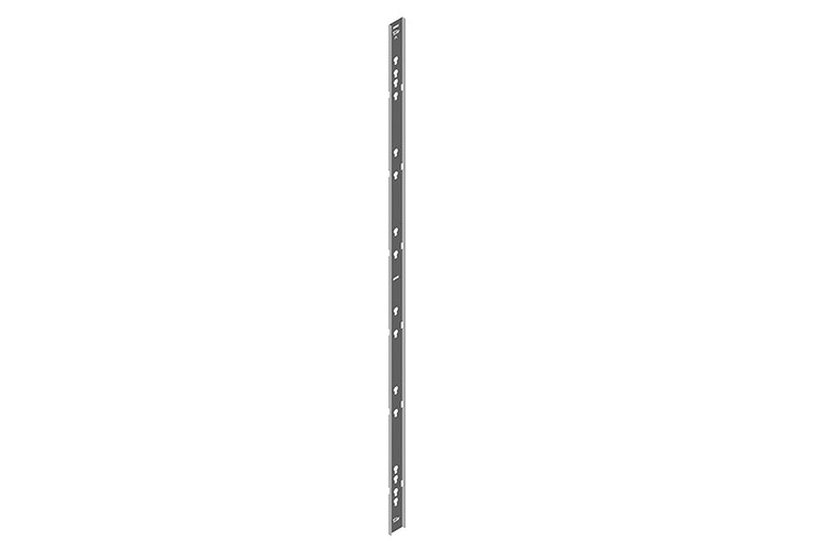 CPI Single PDU Bracket for ZetaFrame Cabinet - Black