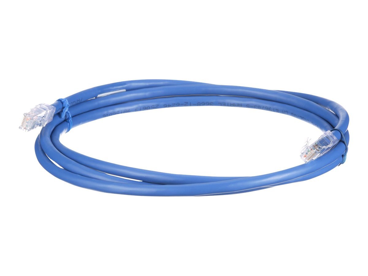 Panduit TX6A 10Gig patch cable - 35 ft - blue