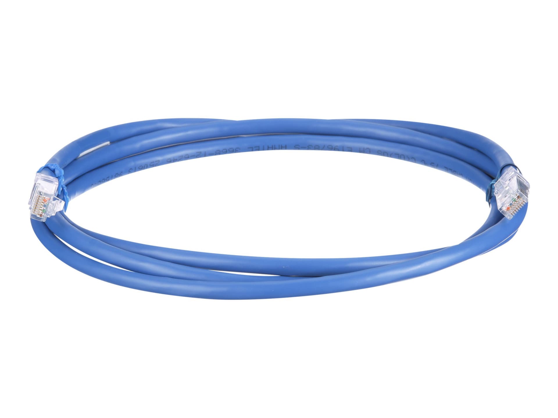 Panduit TX6A 10Gig patch cable - 45 ft - blue