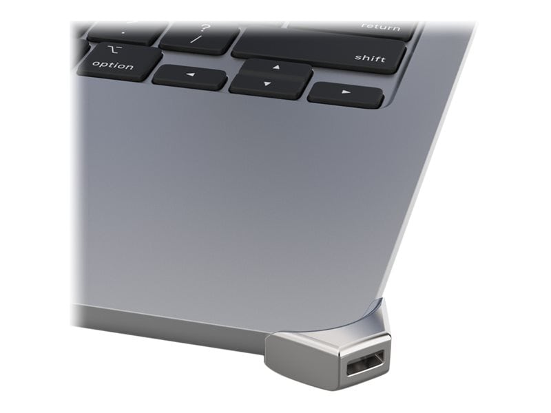 Compulocks Ledge Lock Adapter for MacBook Air 13" M2-M4 Silver - security s