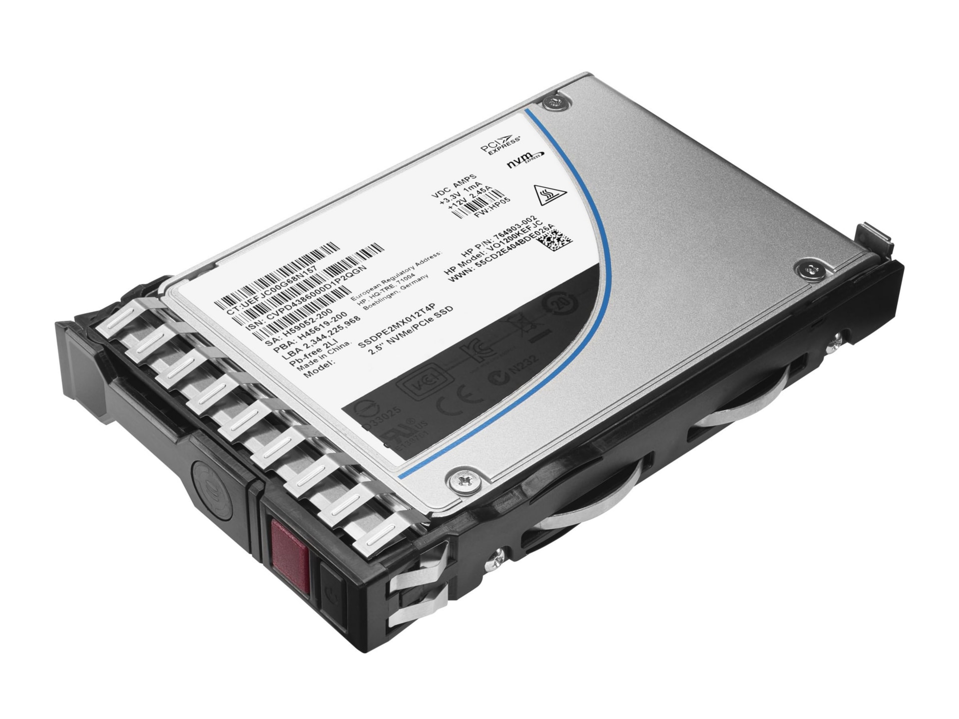 HPE - SSD - Read Intensive - 3.84 TB - U.2 PCIe (NVMe)