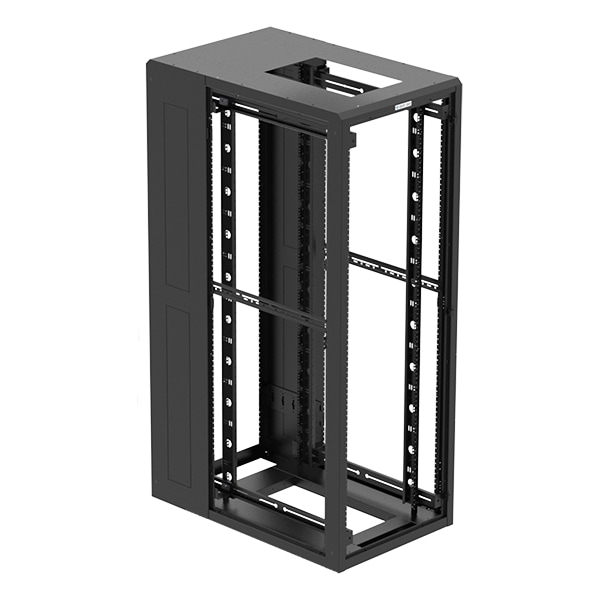 Great Lakes ES 44U 84″x30"x48" Server Frame Enclosure - Black