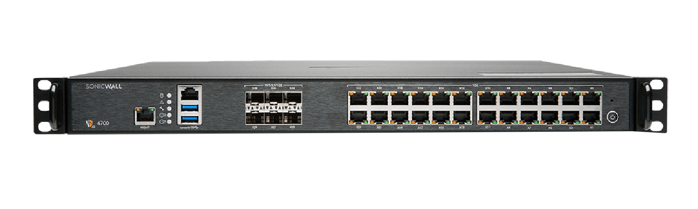 SonicWall NSA 4700 Network Security Appliance with 3-Year Promotional Tradeup Enhanced Protection and Support Service