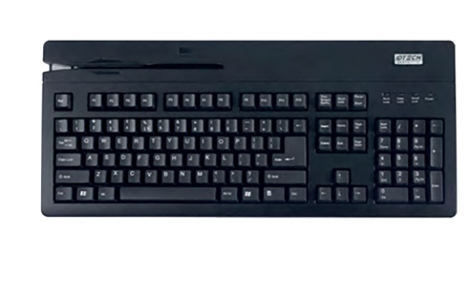 ID TECH VersaKey POS Ready Keyboard - Black