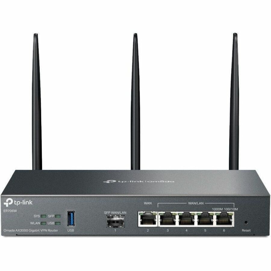 TP-Link ER706W Wi-Fi 6 IEEE 802,11 a/b/g/n/ac/ax Ethernet Wireless Router