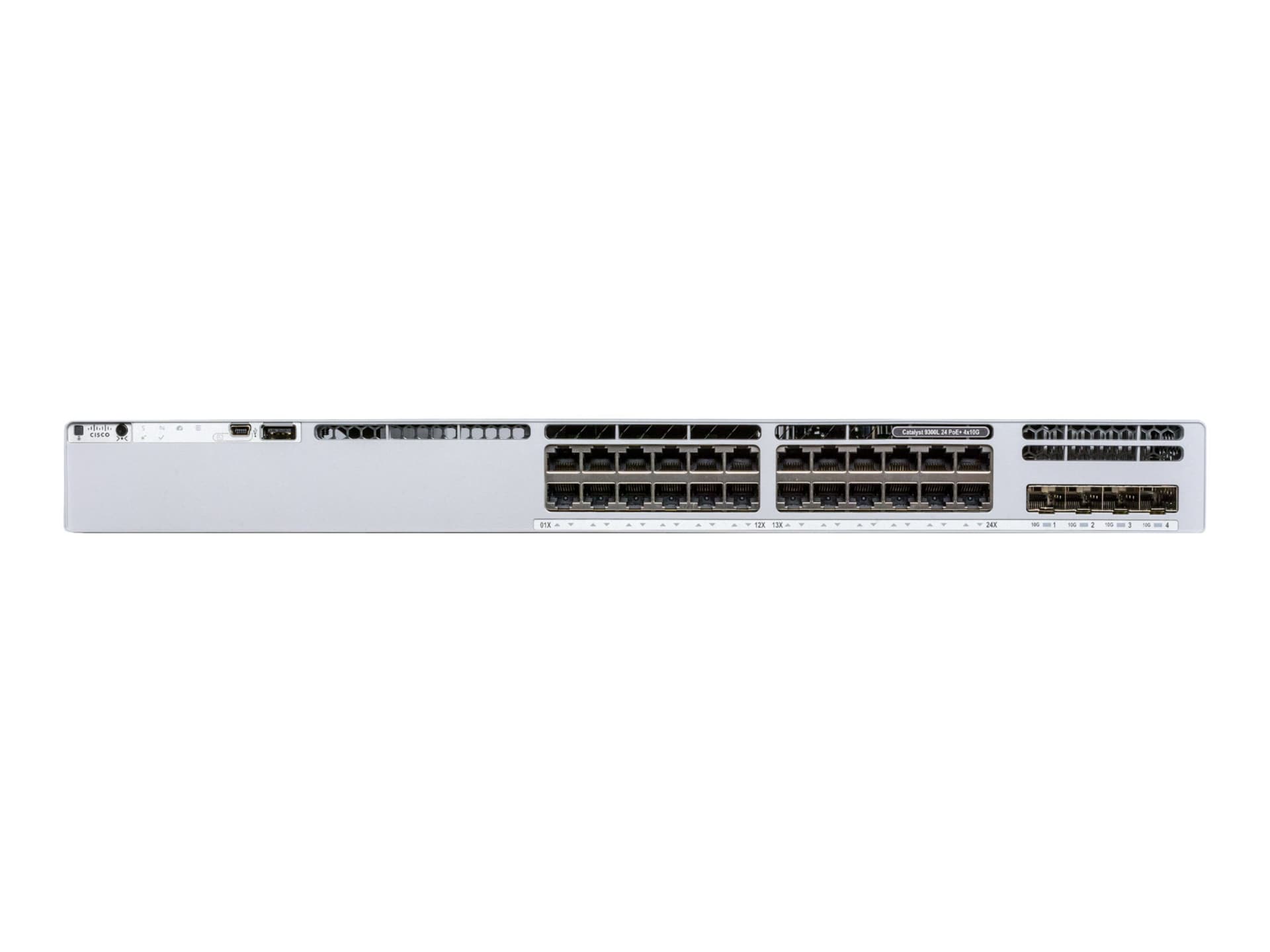 Cisco Meraki Catalyst 9300L-24P-4X - commutateur - 24 ports - Géré - Montable sur rack