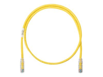 Panduit NetKey patch cable - 20 ft - yellow