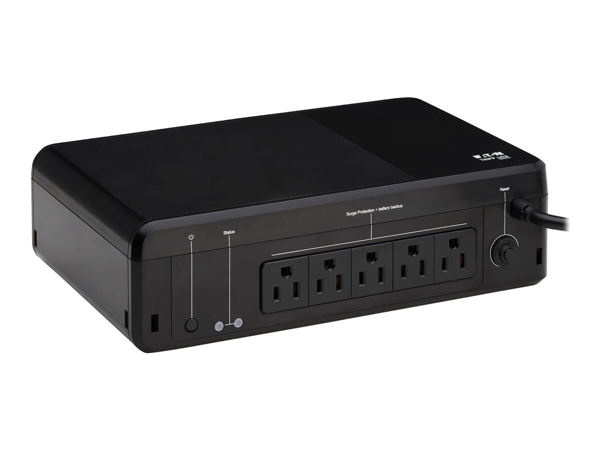 Eaton Tripp Lite Series 850VA 450W 120V Standby UPS - 5 NEMA 5-15R Outlets (Surge + Battery Backup), 5-15P Plug, Desktop