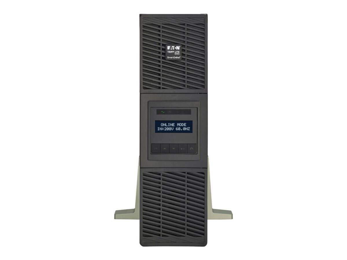Eaton Tripp Lite Series SmartOnline 6000VA 5400W 208V Online Double-Conversion UPS with Maintenance Bypass -