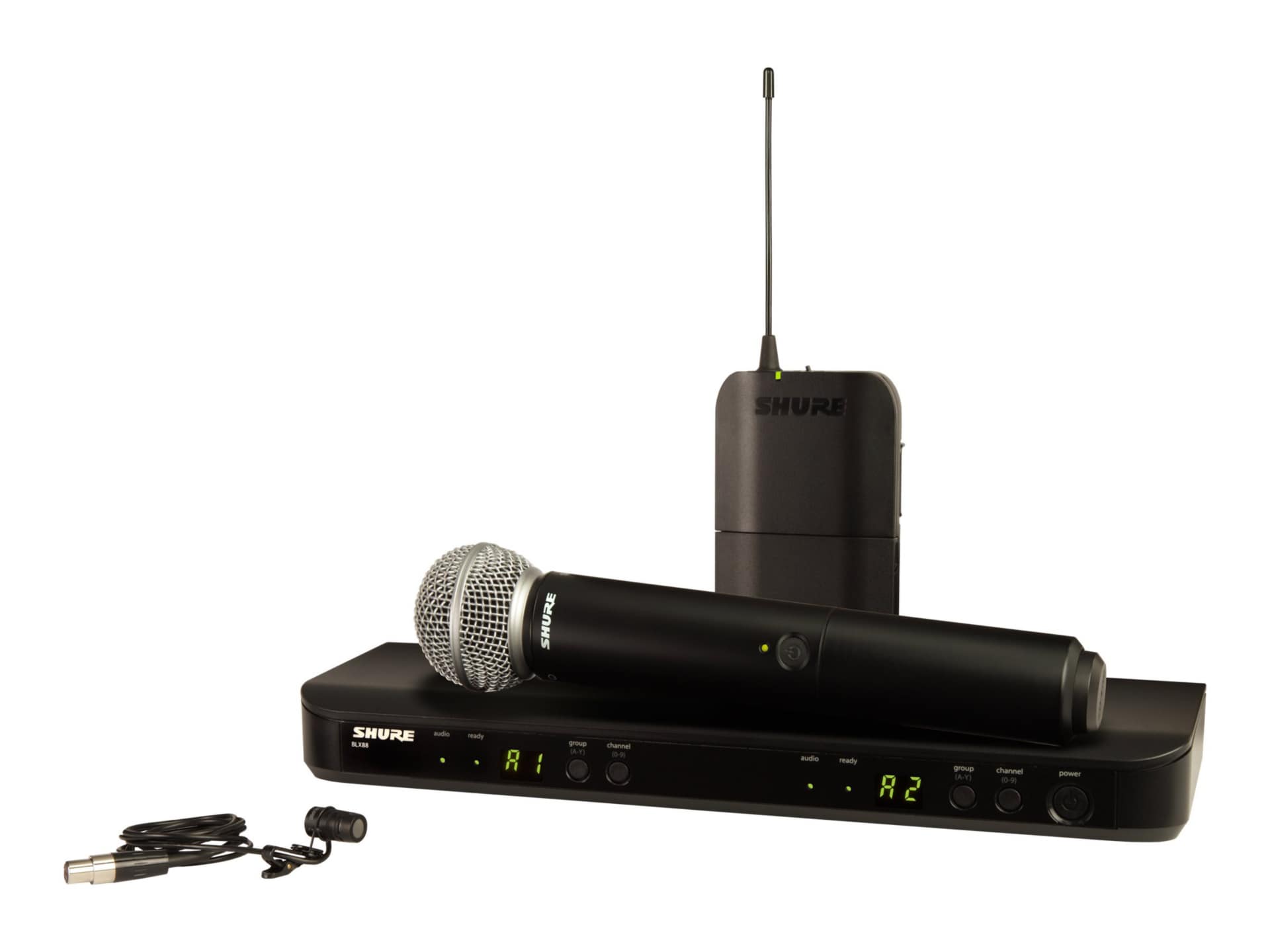 Shure BLX BLX1288/W85 - H9 Band - wireless microphone system