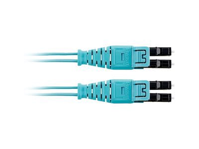Panduit Opti-Core Fiber Optic Patch Cord - patch cable - 12 m - aqua