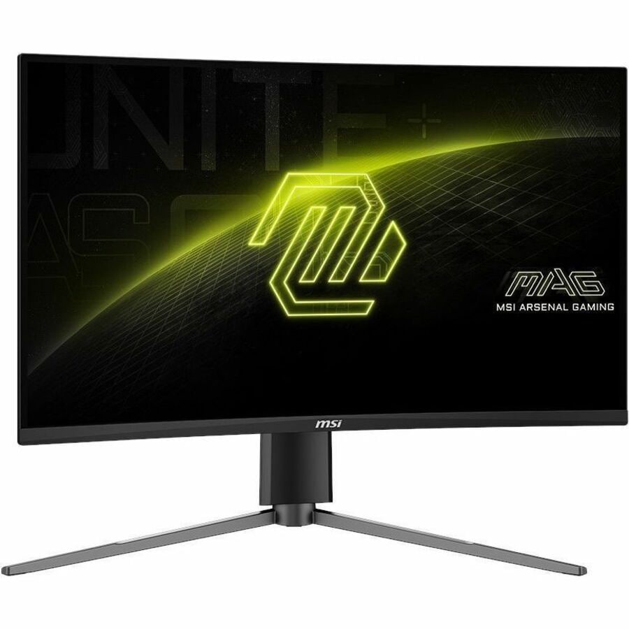 MSI MAG 27CQ6PF 27" Class WQHD Curved Screen Gaming LCD Monitor - 16:9 - Me